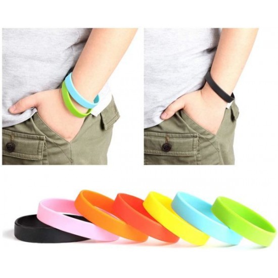 7PCS Silicone Bracelet Set For Men Women Wristbands Rubber Band Bracelets Assorted Colors Gifts Bracelets Sport